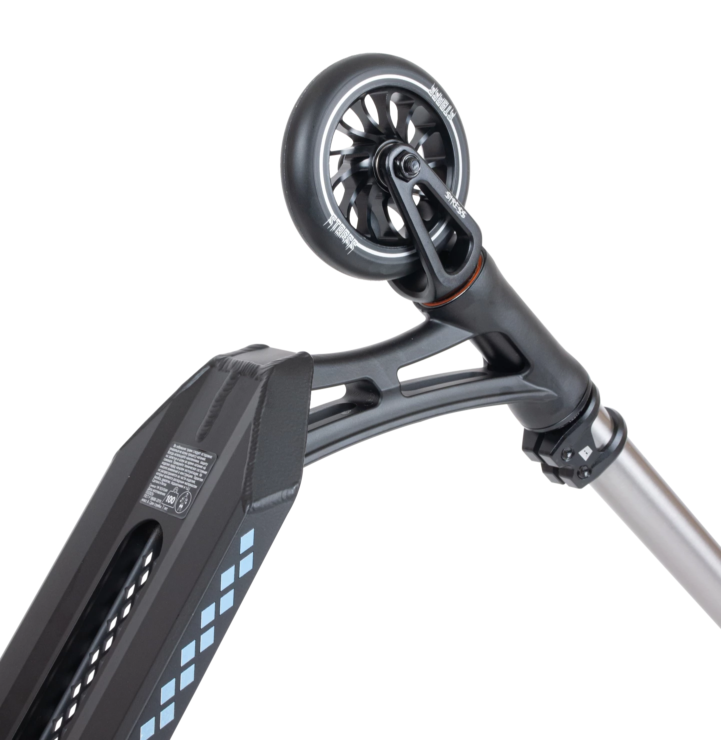 Самокат TechTeam Stress Black